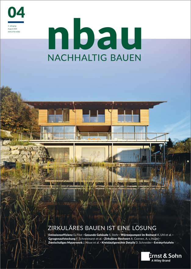 Zeitschrift Nachhaltig Bauen 04/24 erschienen