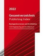 The Ernst & Sohn Publishing Index 2022